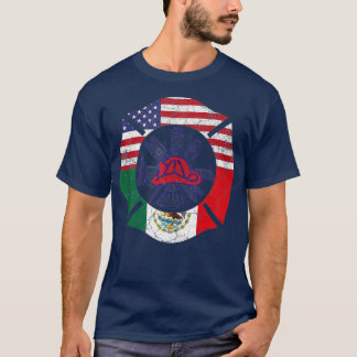 Cinco De Mayo brandweerman Mexicaans-Amerikaans T-shirt