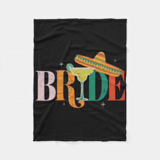 Cinco de Mayo Bride Margarita Bychelorette Party M Fleece Deken