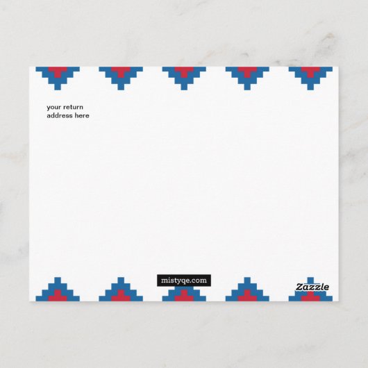 Cinco de Mayo Briefkaart (Achterkant)