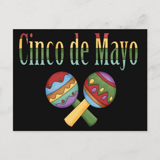 Cinco de Mayo Briefkaart (Voorkant)