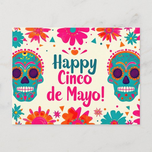 Cinco de Mayo Briefkaart (Voorkant)