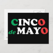 Cinco de Mayo Briefkaart (Voorkant / Achterkant)