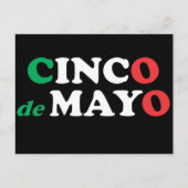 Cinco de Mayo Briefkaart (Voorkant)
