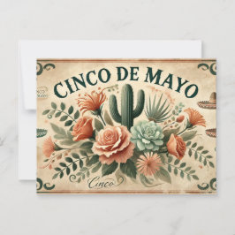 Cinco de Mayo Briefkaart
