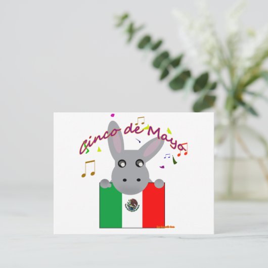 Cinco de mayo briefkaart (Staand voorkant)