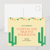 Cinco De Mayo Briefkaart (Voorkant / Achterkant)