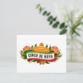 Cinco de Mayo! Briefkaart (Staand voorkant)