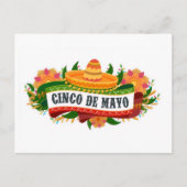 Cinco de Mayo! Briefkaart (Voorkant)