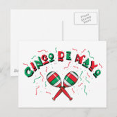 Cinco de Mayo Briefkaart (Voorkant / Achterkant)