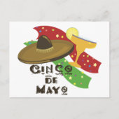 Cinco de Mayo Briefkaart (Voorkant)