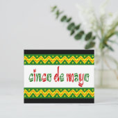 cinco de mayo briefkaart (Staand voorkant)