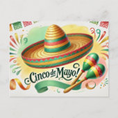 Cinco de Mayo Briefkaart (Voorkant)