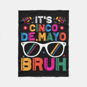 Cinco de mayo broeders tieners kinderen mannen Mex Fleece Deken