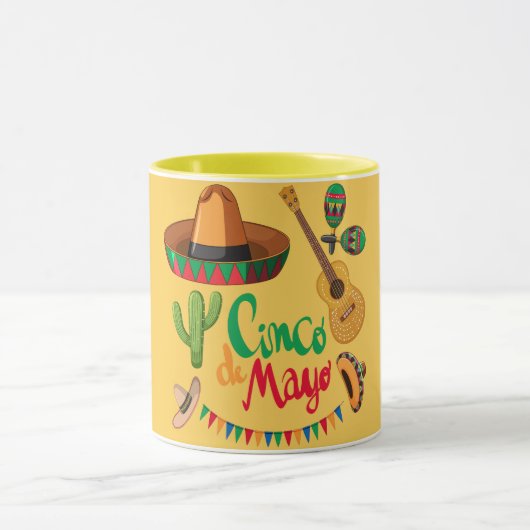 Cinco de Mayo – Bruisende Mexicaanse Fiesta  Mok (Midden)