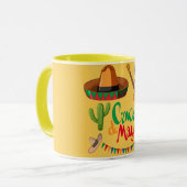 Cinco de Mayo – Bruisende Mexicaanse Fiesta  Mok (Voorkant links)