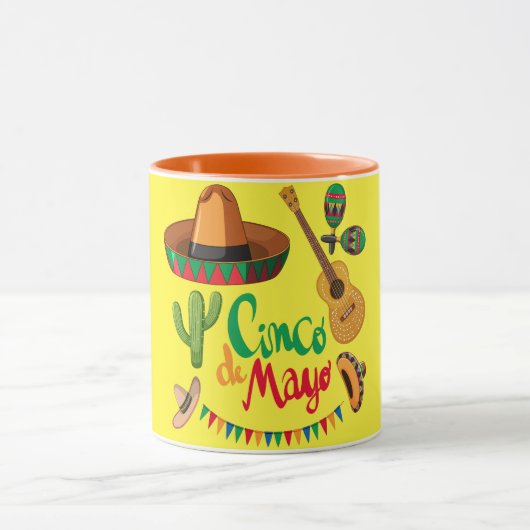 Cinco de Mayo – Bruisende Mexicaanse Fiesta Mok (Midden)