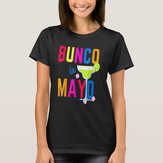 Cinco De Mayo Bunco De Mayo Margarit T-shirt (Voorkant)