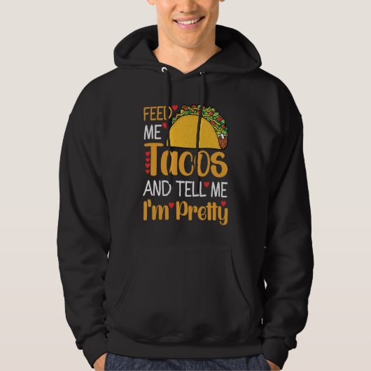 Cinco De Mayo, Buritos , Mexico Tacos and Avocado Hoodie (Voorkant)