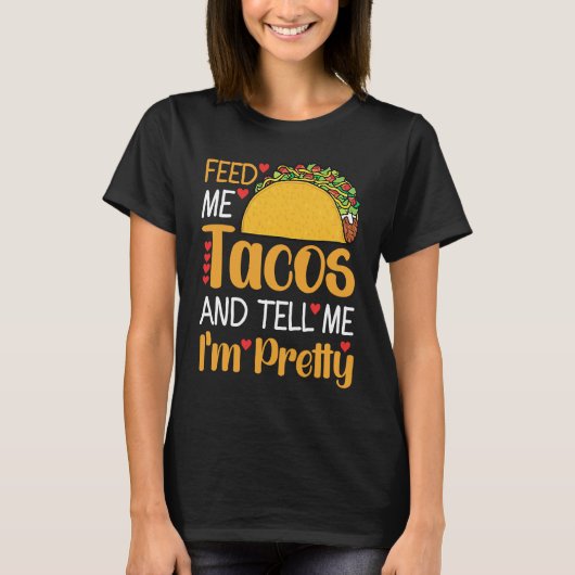 Cinco De Mayo, Buritos , Mexico Tacos and Avocado  T-shirt (Voorkant)