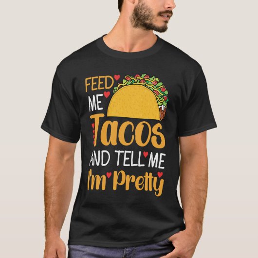 Cinco De Mayo, Buritos , Mexico Tacos and Avocado  T-shirt (Voorkant)