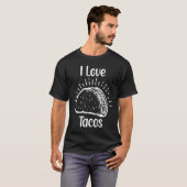 Cinco De Mayo, Buritos , Mexico Tacos and Avocado  T-shirt (Voorkant volledig)