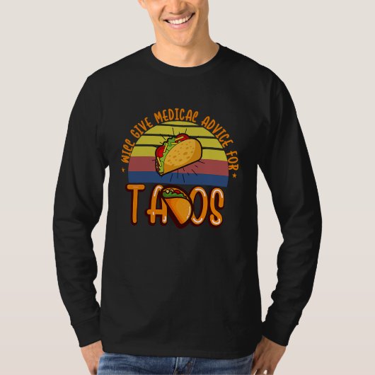 Cinco De Mayo, Buritos , Mexico Tacos and Avocado  T-shirt (Voorkant)