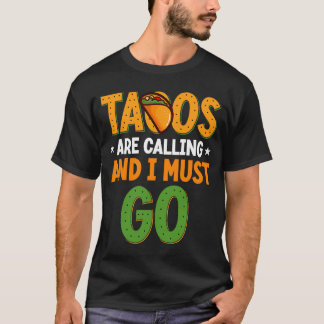Cinco De Mayo, Buritos, Mexico Tacos en Avocado T-shirt