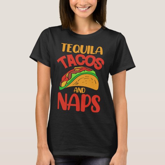 Cinco De Mayo Burritos Mexico Tacos and Avocado 16 T-shirt (Voorkant)