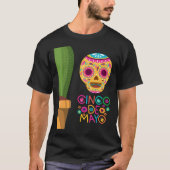 Cinco De Mayo Burritos Mexico Tacos and Avocado 25 T-shirt (Voorkant)