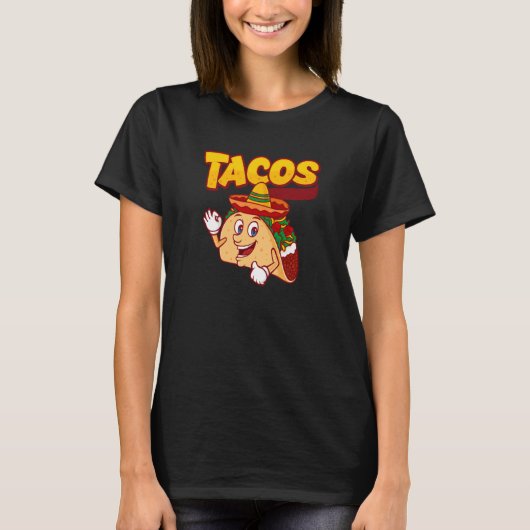 Cinco De Mayo Burritos Mexico Tacos and Avocado  2 T-shirt (Voorkant)