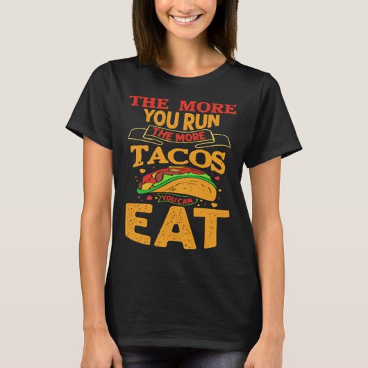 Cinco De Mayo Burritos Mexico Tacos and Avocado 3 T-shirt (Voorkant)