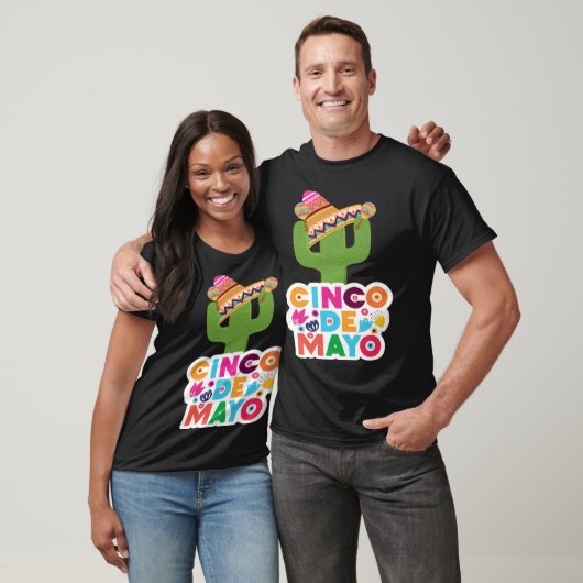 Cinco De Mayo Burritos Mexico Tacos and Avocado 53 T-shirt (Unisex)
