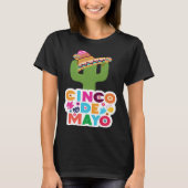 Cinco De Mayo Burritos Mexico Tacos and Avocado 53 T-shirt (Voorkant)