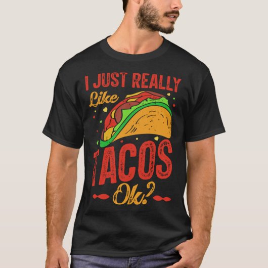 Cinco De Mayo Burritos Mexico Tacos and Avocado 55 T-shirt (Voorkant)