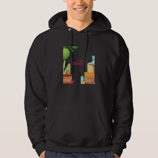 Cinco De Mayo Burritos Mexico Tacos and Avocado  6 Hoodie (Voorkant)