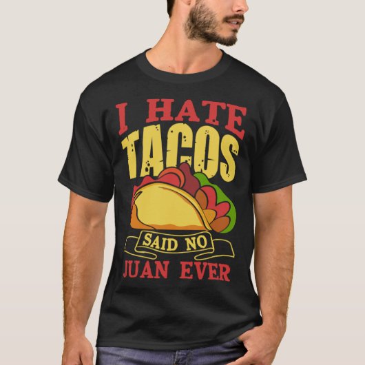 Cinco De Mayo Burritos Mexico Tacos and Avocado 70 T-shirt (Voorkant)