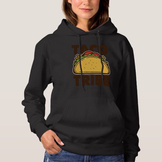 Cinco De Mayo Burritos  Mexico Tacos and Avocado   Hoodie (Voorkant)