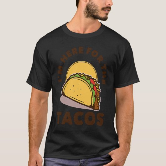 Cinco De Mayo Burritos  Mexico Tacos and Avocado   T-shirt (Voorkant)