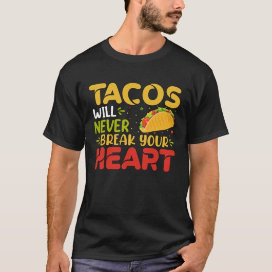 Cinco De Mayo Burritos  Mexico Tacos and Avocado   T-shirt (Voorkant)