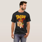 Cinco De Mayo Burritos  Mexico Tacos and Avocado   T-shirt (Voorkant volledig)