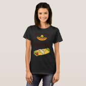 Cinco De Mayo Burritos Mexico Tacos and Avocado T-shirt (Voorkant volledig)