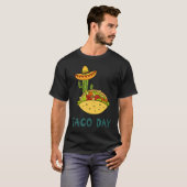 Cinco De Mayo Burritos  Mexico Tacos and Avocado   T-shirt (Voorkant volledig)