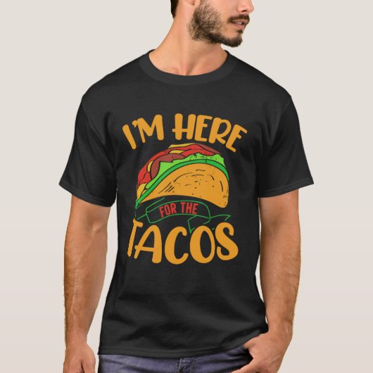 Cinco De Mayo Burritos  Mexico Tacos and Avocado   T-shirt (Voorkant)