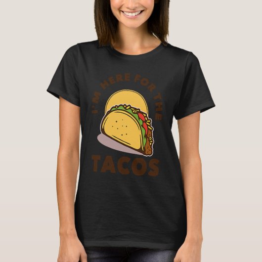 Cinco De Mayo Burritos  Mexico Tacos and Avocado   T-shirt (Voorkant)