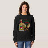 Cinco De Mayo Burritos Mexico Tacos and Avocado Trui (Voorkant volledig)