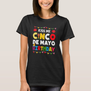 Cinco De Mayo Burrito's Mexico Tacos en Avocado 1 T-shirt