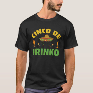 Cinco De Mayo Burritos Mexico Tacos en Avocado T-shirt