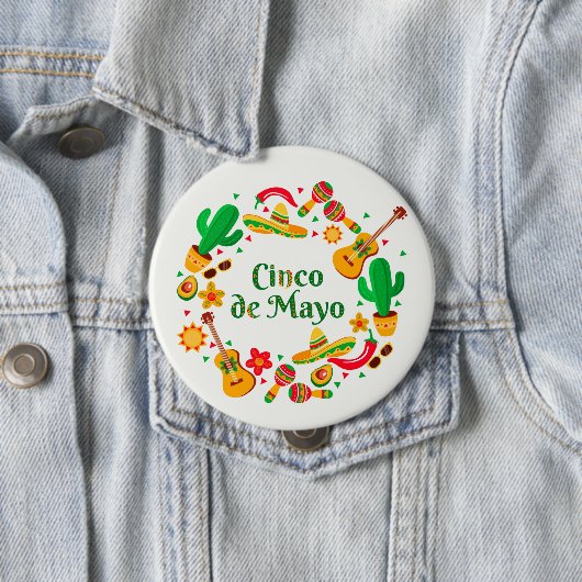 Cinco De Mayo Button (In situ)