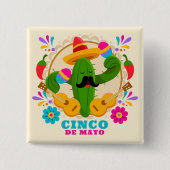 Cinco De Mayo Button (Voorkant)