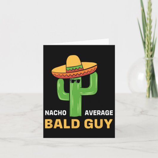 Cinco de Mayo Byld Cactus Nacho Gemiddelde Byld Gu Kaart (Voorkant)